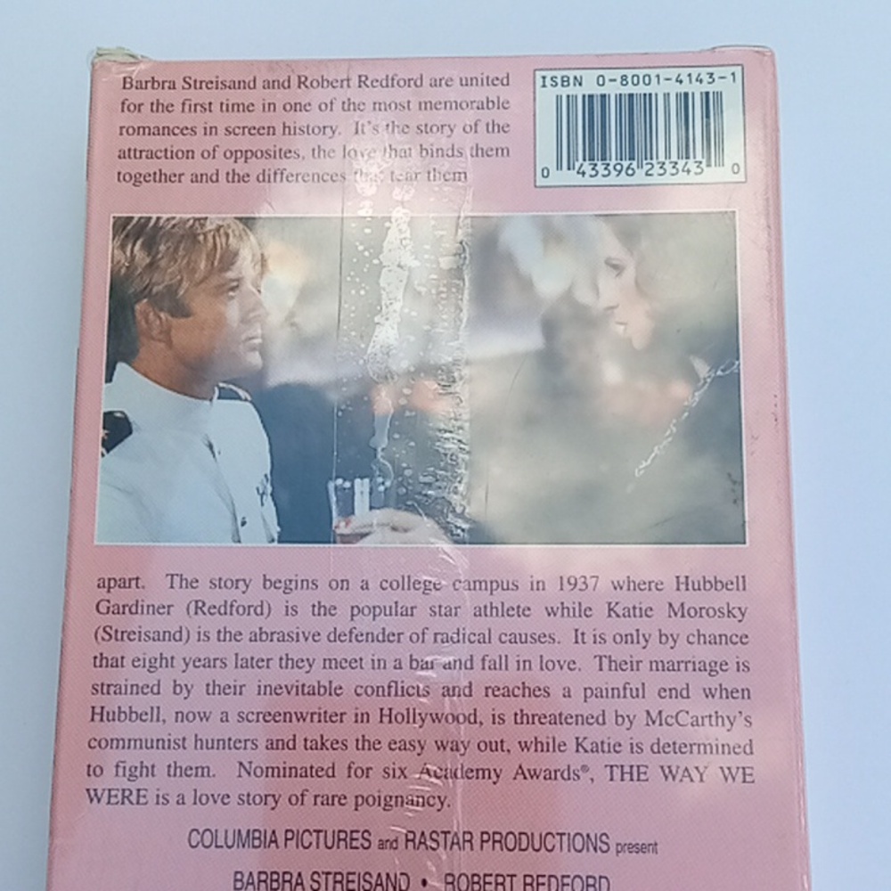 Factory Sealed "The Way We Were" VHS - Picture 14 of 16